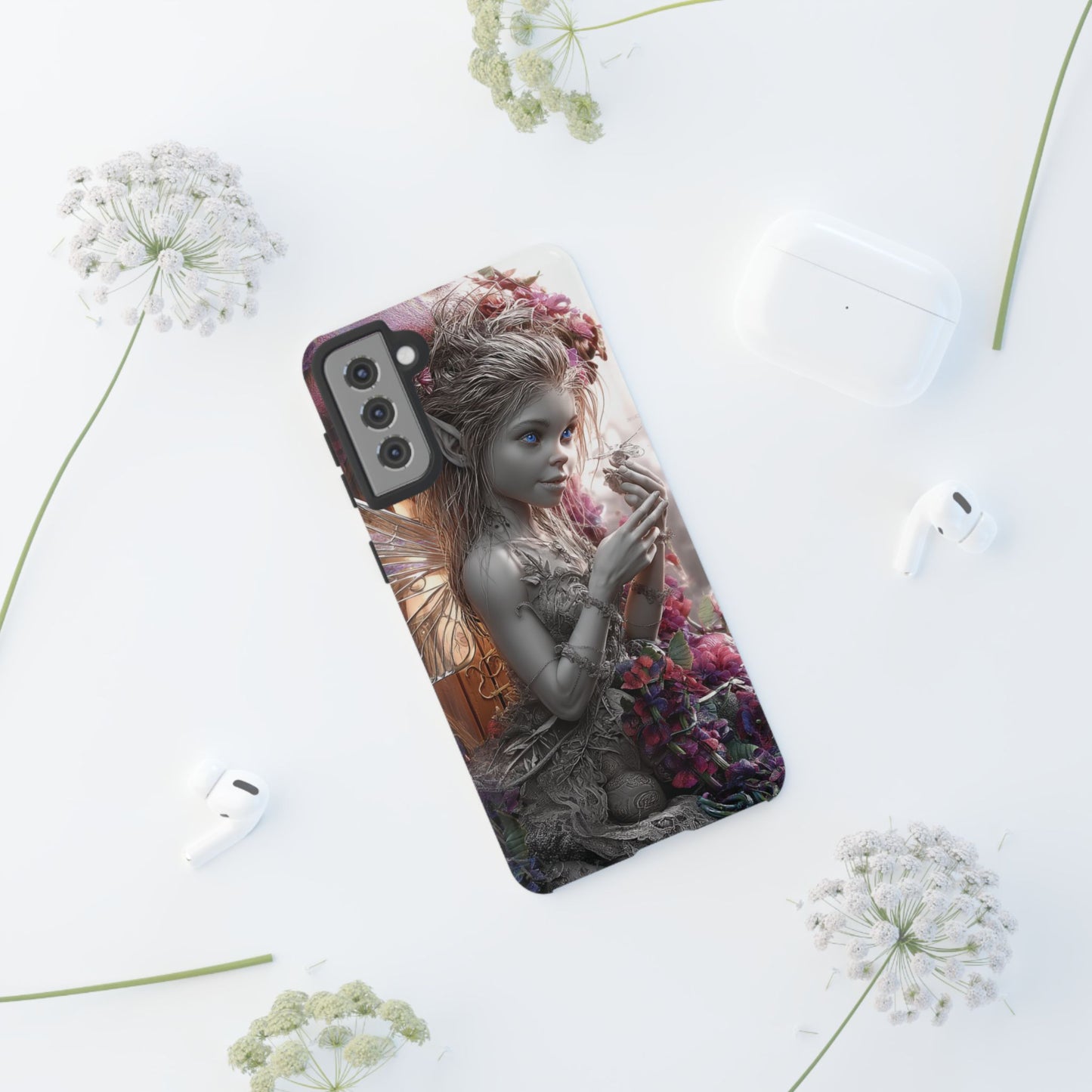 Fairy Phone Case - Tough Cases with Enchanted Design, Fantasy Gift, Protective Cover, Unique Phone Accessories, Magical Vibe