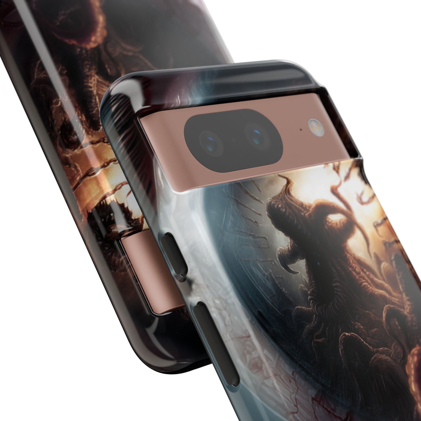 Phone Case: Cosmic Horror Design, Tough Phone Case, Unique Tech Accessory, Gifts for Sci-Fi Lovers, Halloween Decor