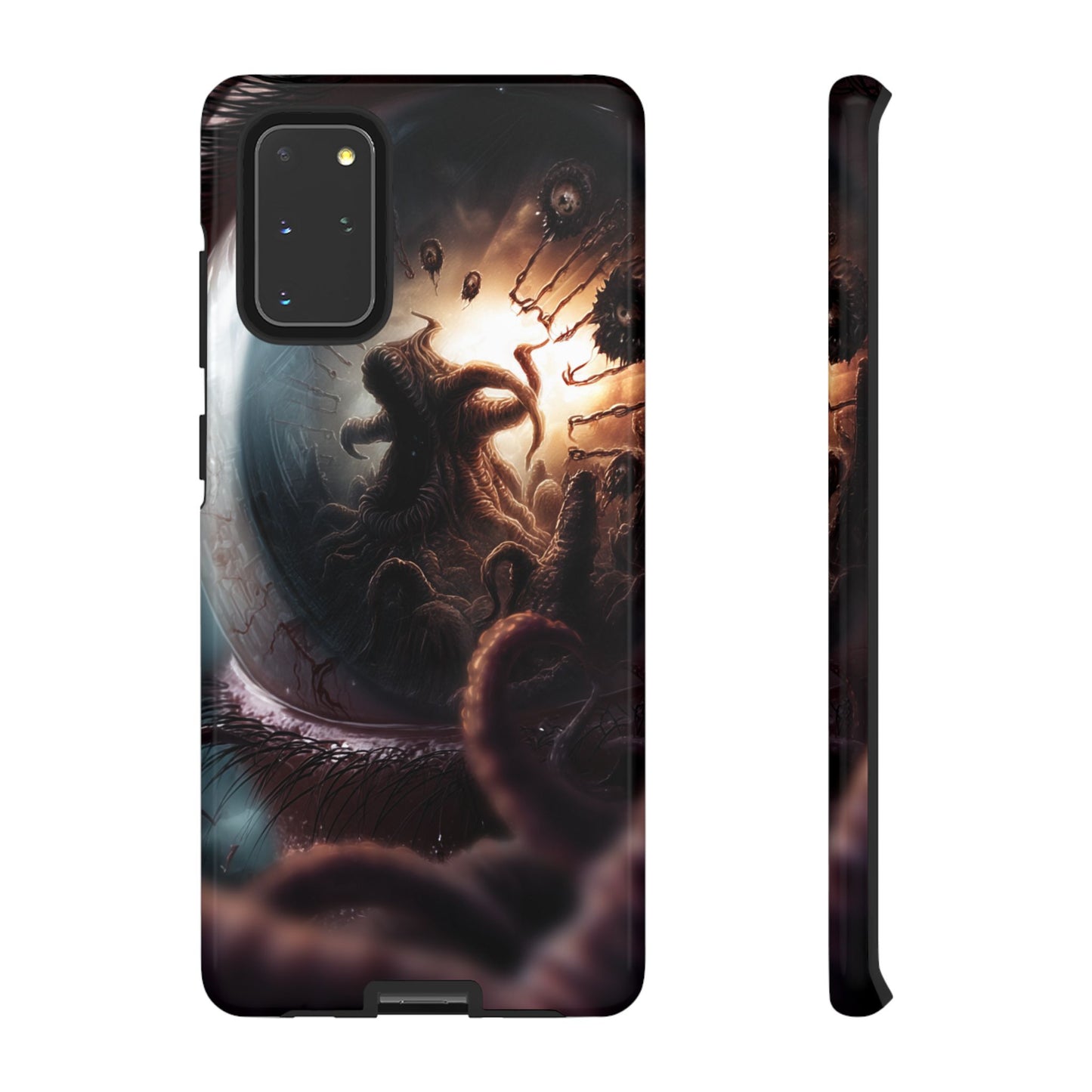 Phone Case: Cosmic Horror Design, Tough Phone Case, Unique Tech Accessory, Gifts for Sci-Fi Lovers, Halloween Decor