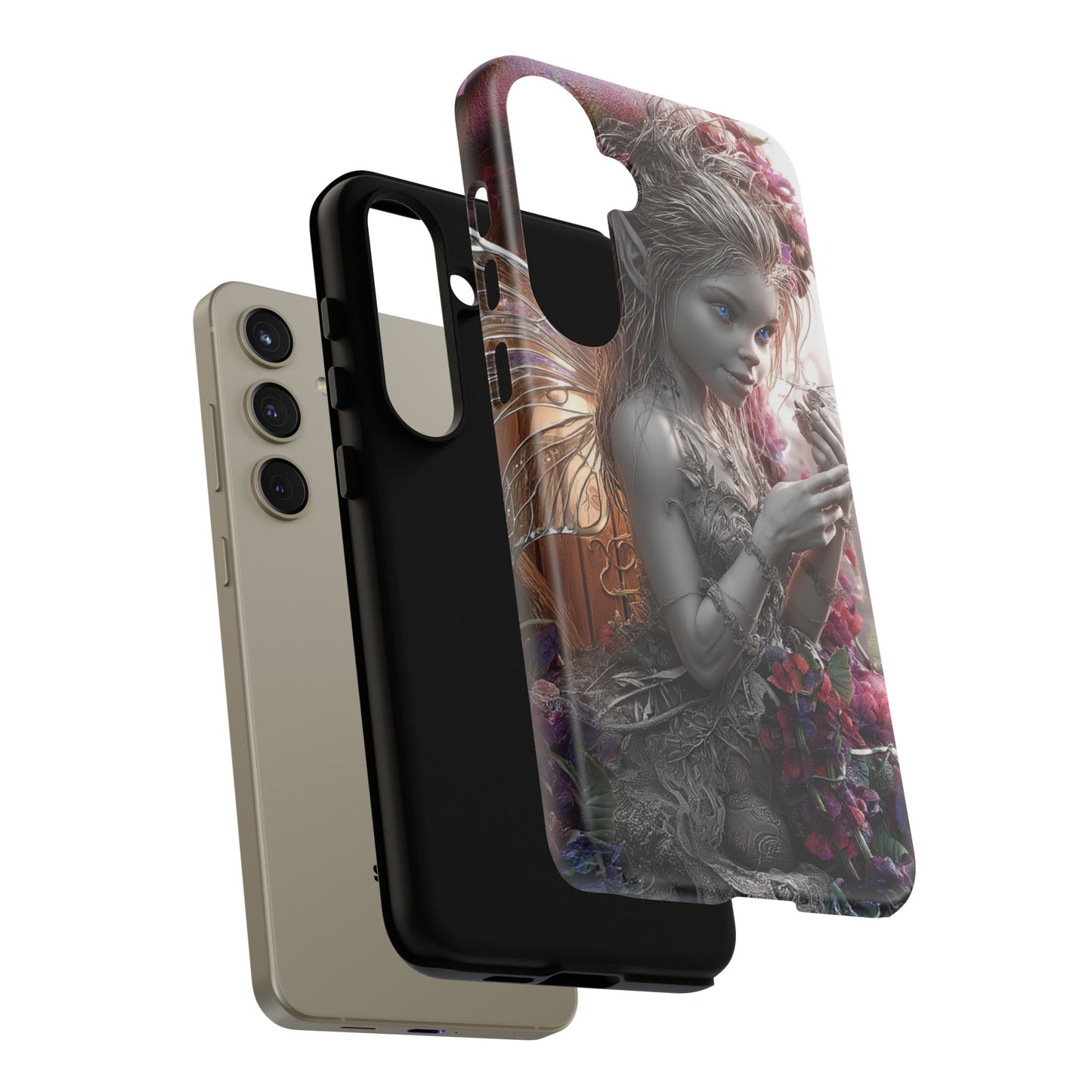 Fairy Phone Case - Tough Cases with Enchanted Design, Fantasy Gift, Protective Cover, Unique Phone Accessories, Magical Vibe