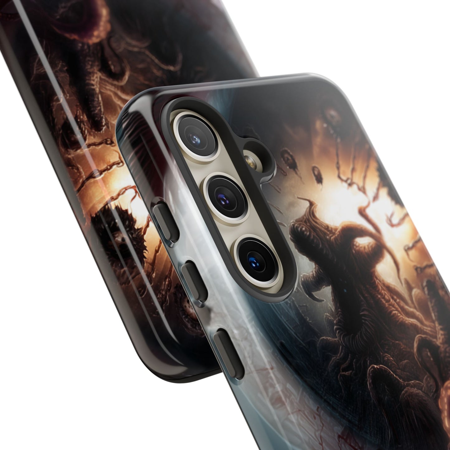 Phone Case: Cosmic Horror Design, Tough Phone Case, Unique Tech Accessory, Gifts for Sci-Fi Lovers, Halloween Decor