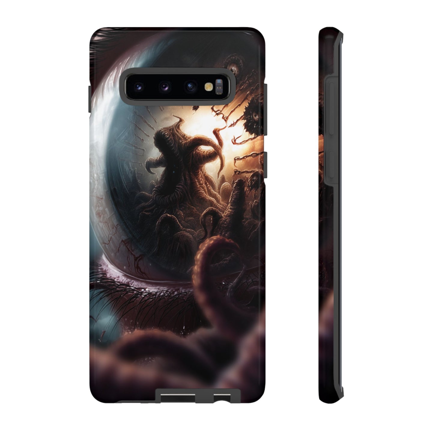 Phone Case: Cosmic Horror Design, Tough Phone Case, Unique Tech Accessory, Gifts for Sci-Fi Lovers, Halloween Decor
