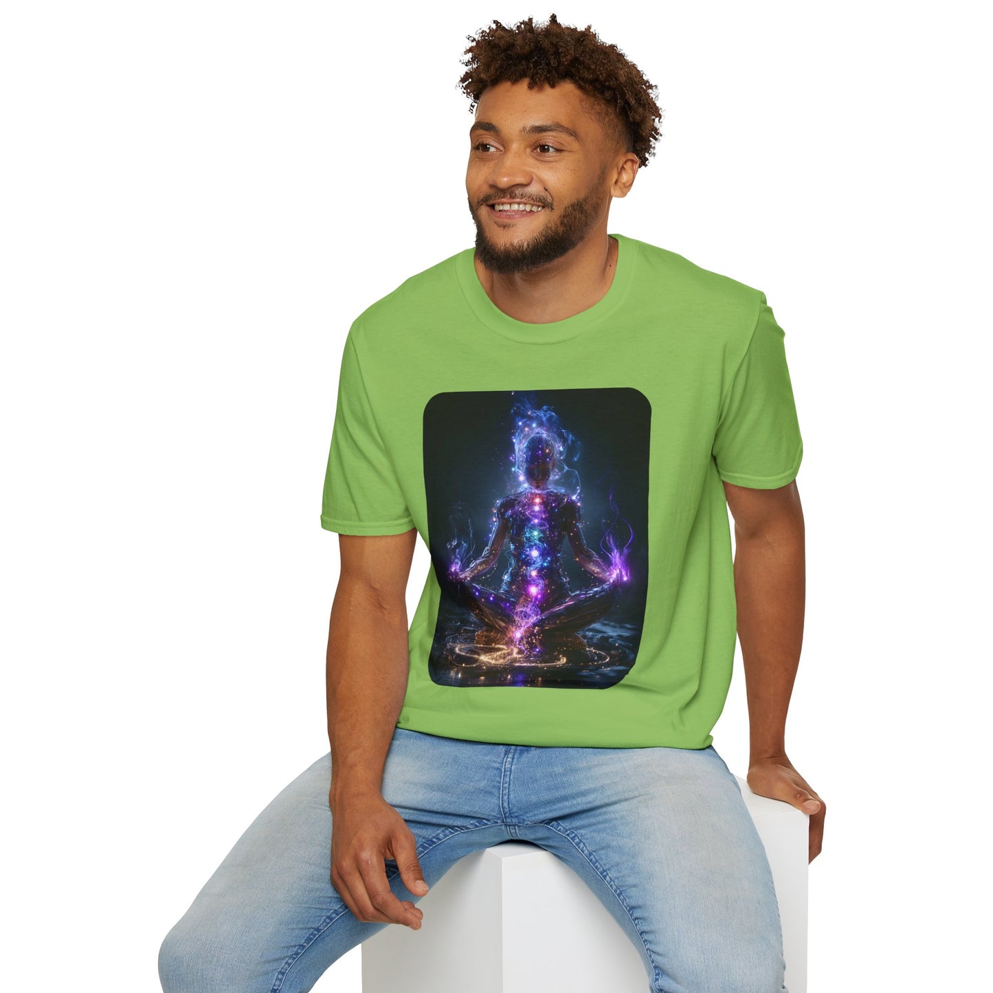 Chakras T-Shirt, Energy Healing Tee, Spiritual Top, Meditation Shirt, Yoga Clothing, Reiki Apparel