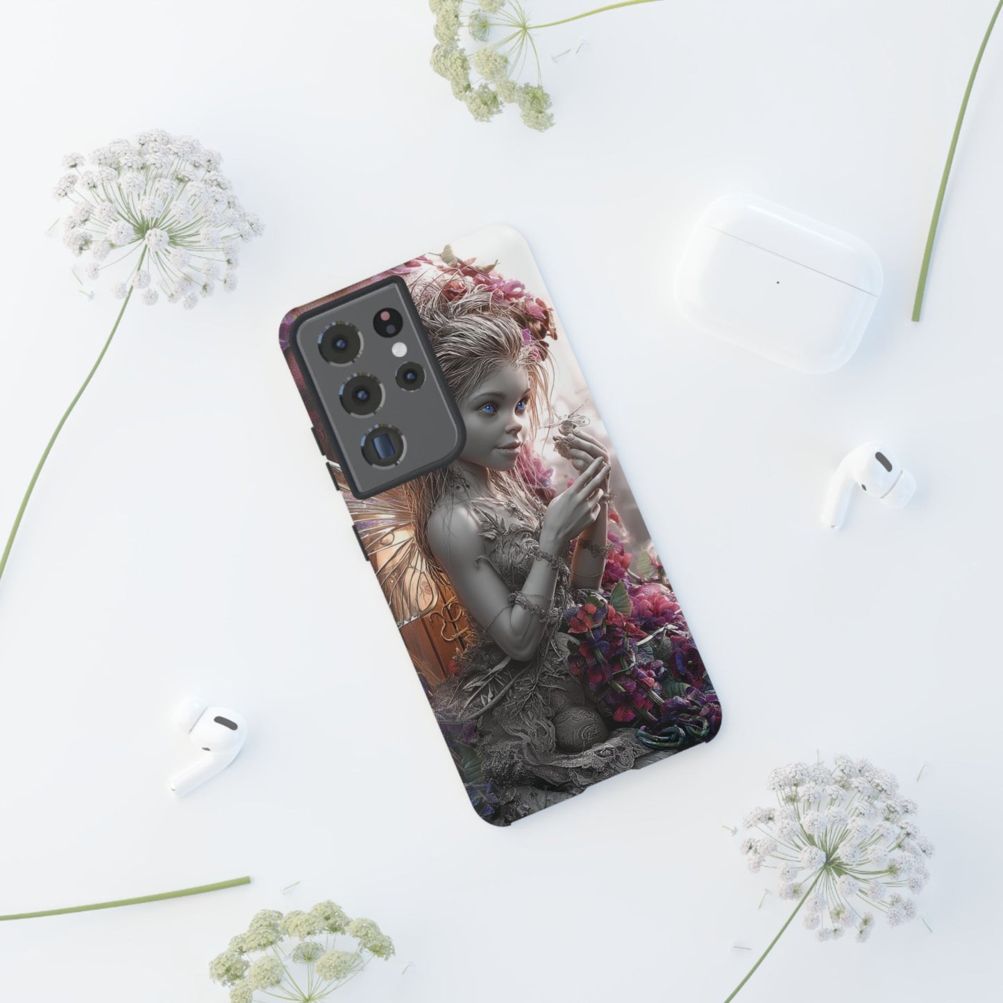Fairy Phone Case - Tough Cases with Enchanted Design, Fantasy Gift, Protective Cover, Unique Phone Accessories, Magical Vibe