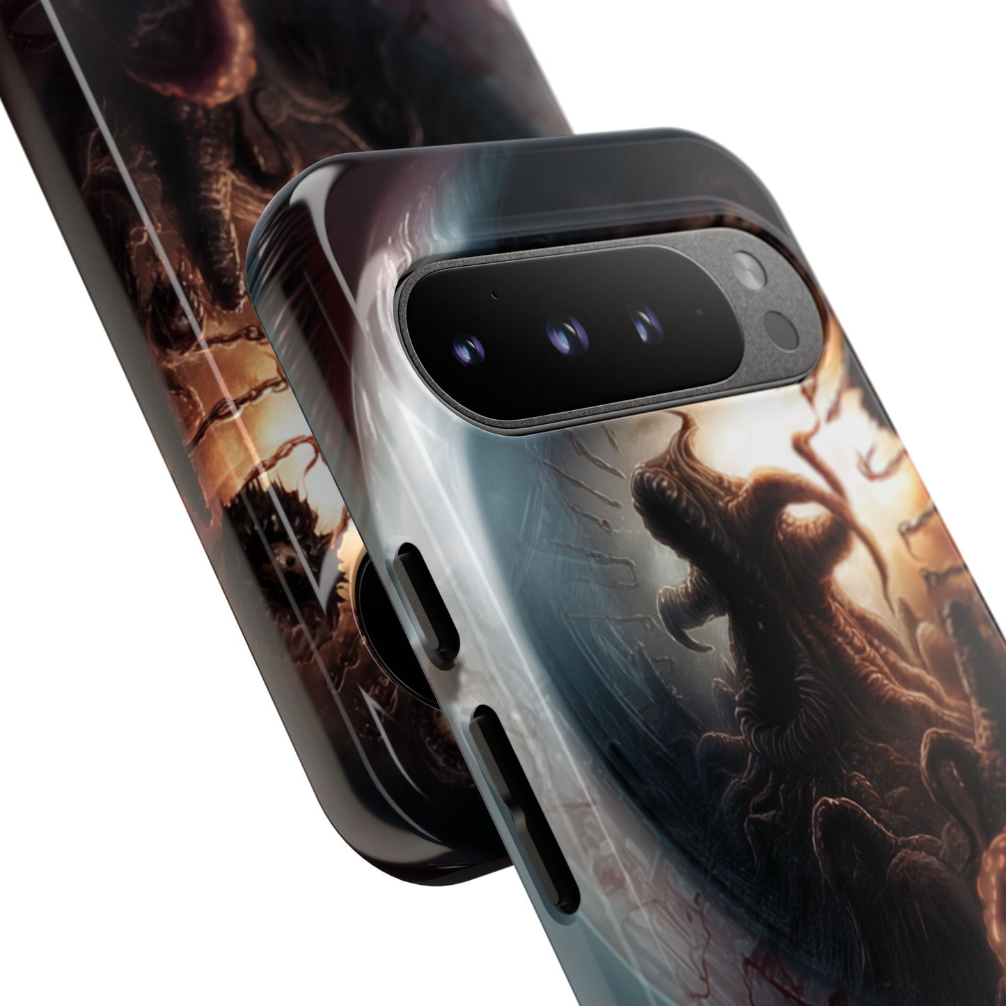 Phone Case: Cosmic Horror Design, Tough Phone Case, Unique Tech Accessory, Gifts for Sci-Fi Lovers, Halloween Decor
