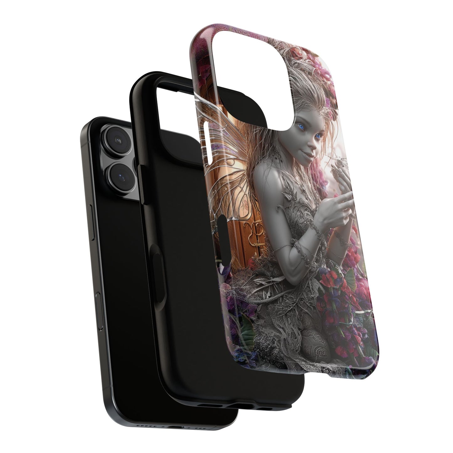 Fairy Phone Case - Tough Cases with Enchanted Design, Fantasy Gift, Protective Cover, Unique Phone Accessories, Magical Vibe