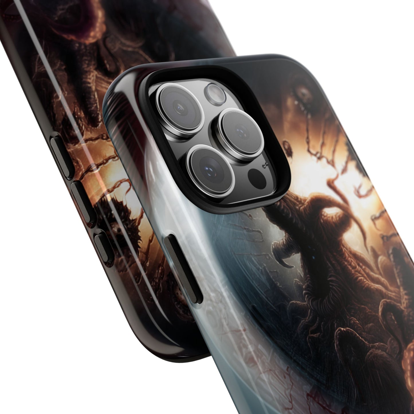 Phone Case: Cosmic Horror Design, Tough Phone Case, Unique Tech Accessory, Gifts for Sci-Fi Lovers, Halloween Decor