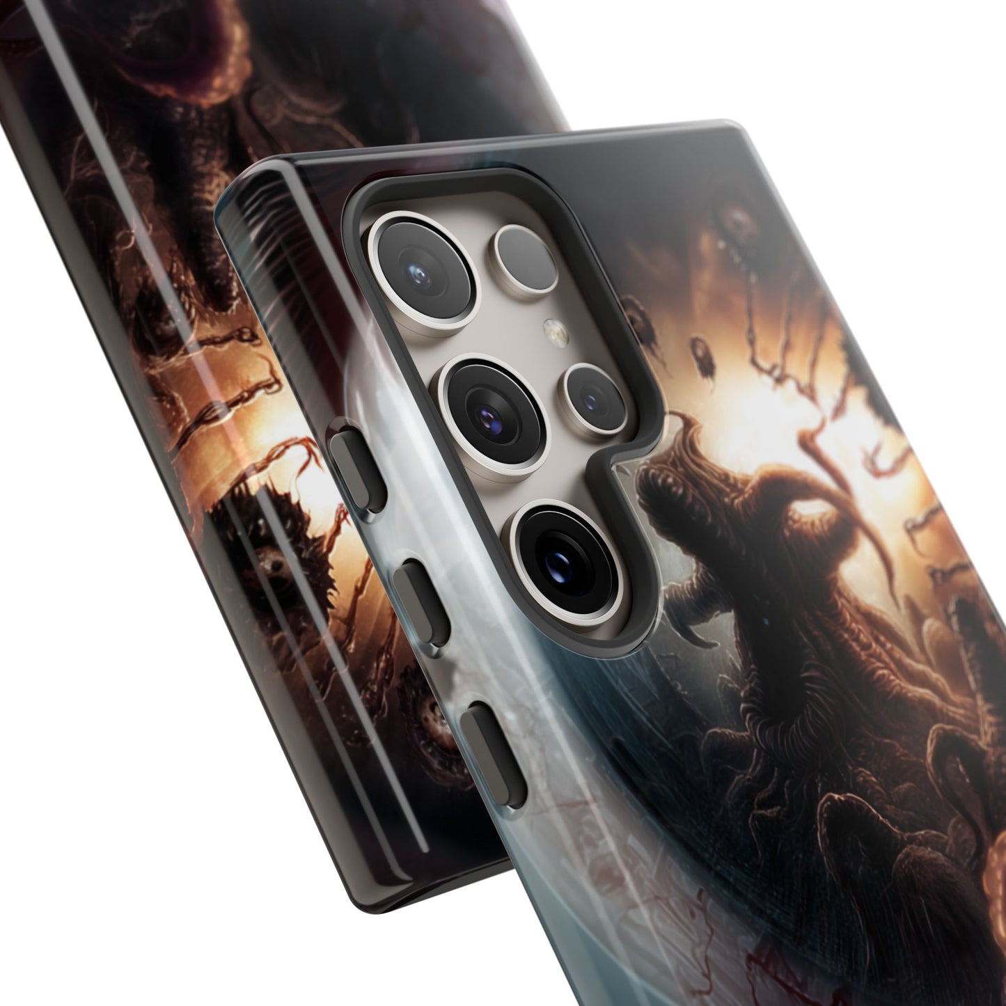 Phone Case: Cosmic Horror Design, Tough Phone Case, Unique Tech Accessory, Gifts for Sci-Fi Lovers, Halloween Decor