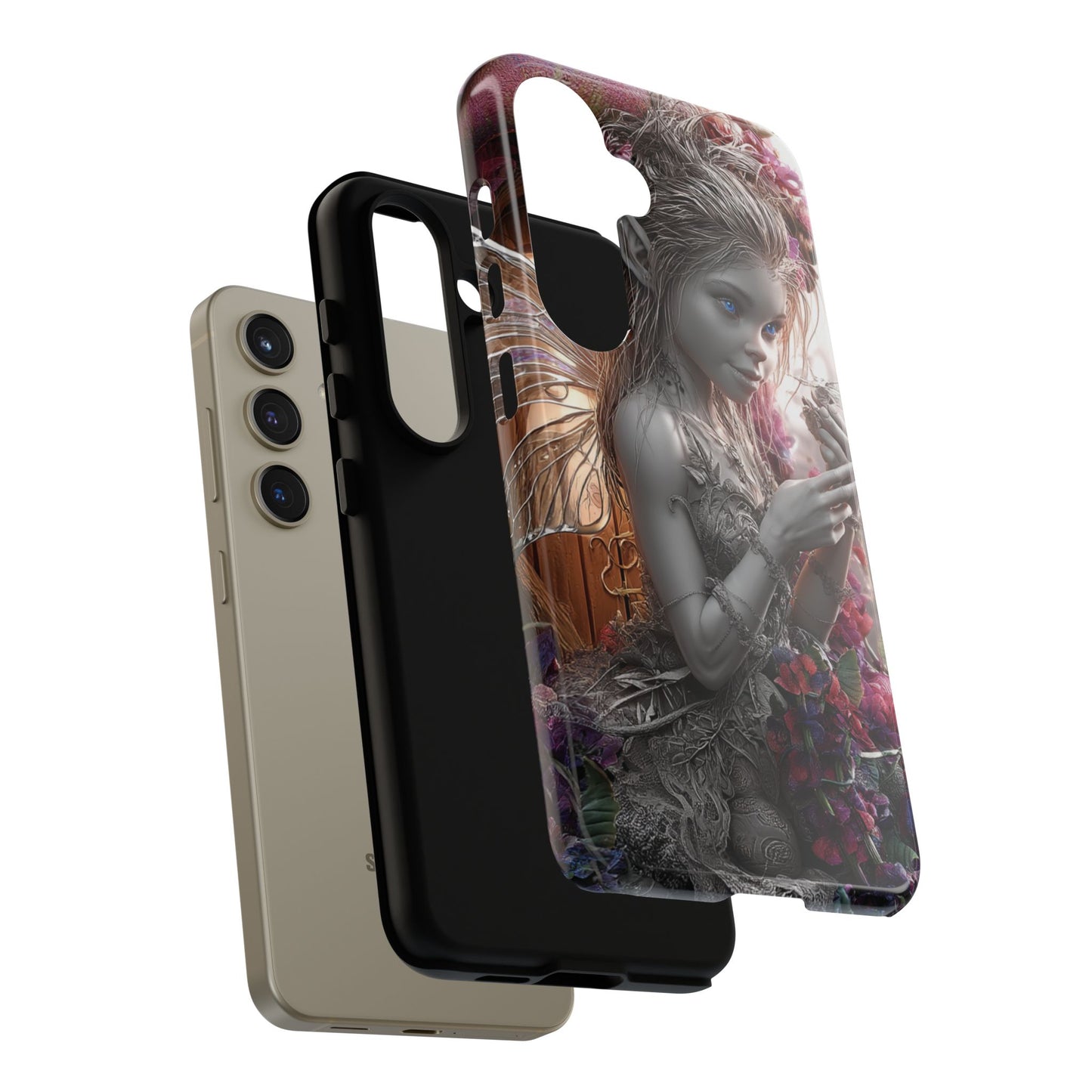 Fairy Phone Case - Tough Cases with Enchanted Design, Fantasy Gift, Protective Cover, Unique Phone Accessories, Magical Vibe