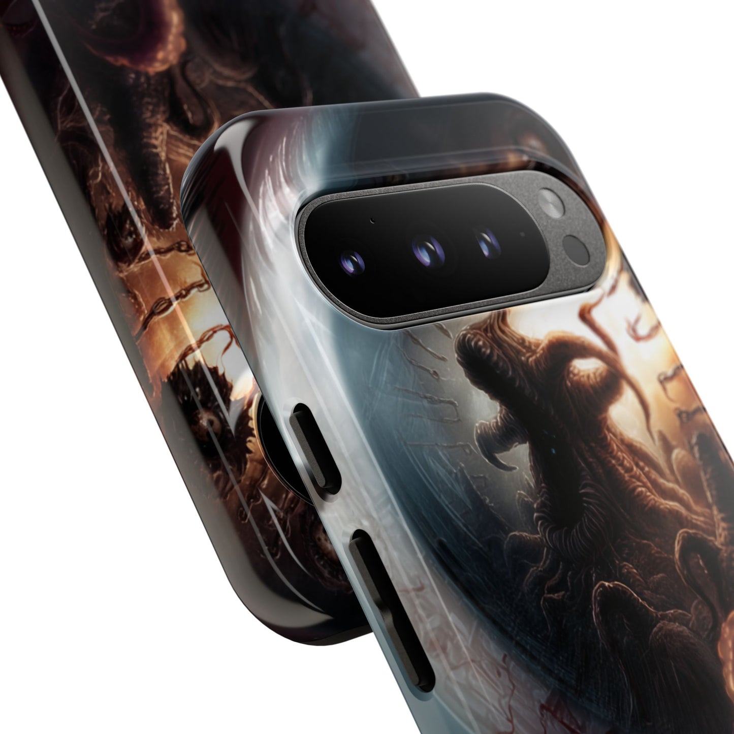 Phone Case: Cosmic Horror Design, Tough Phone Case, Unique Tech Accessory, Gifts for Sci-Fi Lovers, Halloween Decor