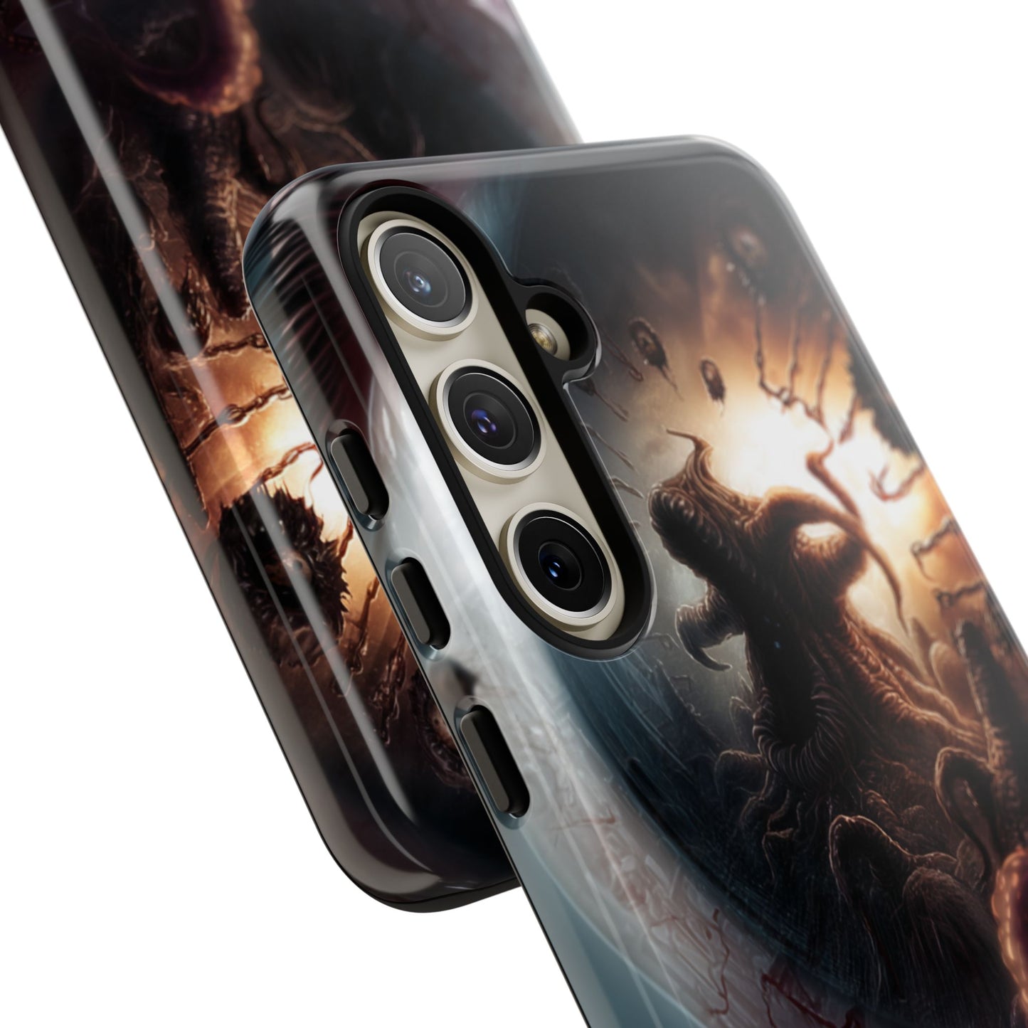 Phone Case: Cosmic Horror Design, Tough Phone Case, Unique Tech Accessory, Gifts for Sci-Fi Lovers, Halloween Decor