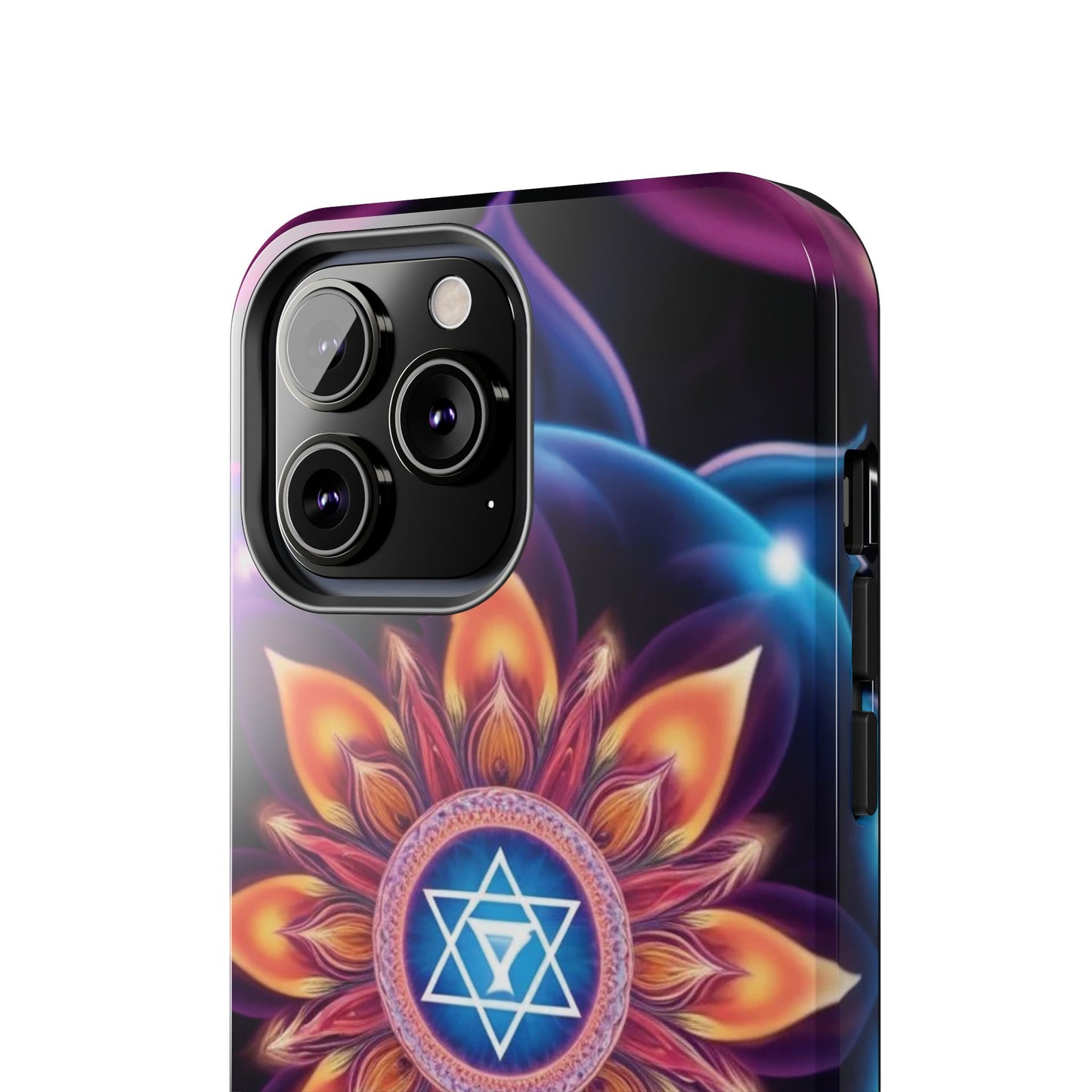 Bohemian Mandala Tough Phone Case | Vibrant Art Design, Protective Cover, Gift for Her, Spiritual Decor, Trendy Phone Accessory