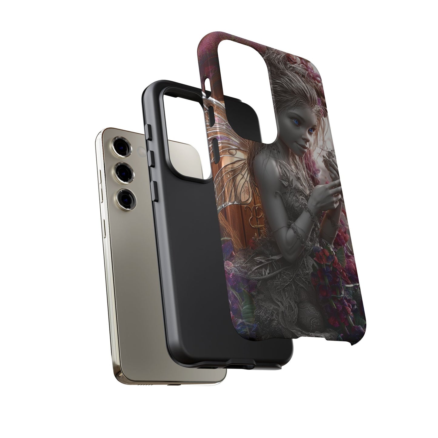 Fairy Phone Case - Tough Cases with Enchanted Design, Fantasy Gift, Protective Cover, Unique Phone Accessories, Magical Vibe