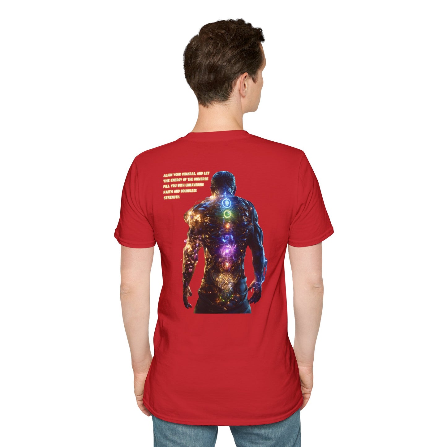 Chakras T-Shirt, Energy Healing Tee, Spiritual Top, Meditation Shirt, Yoga Clothing, Reiki Apparel