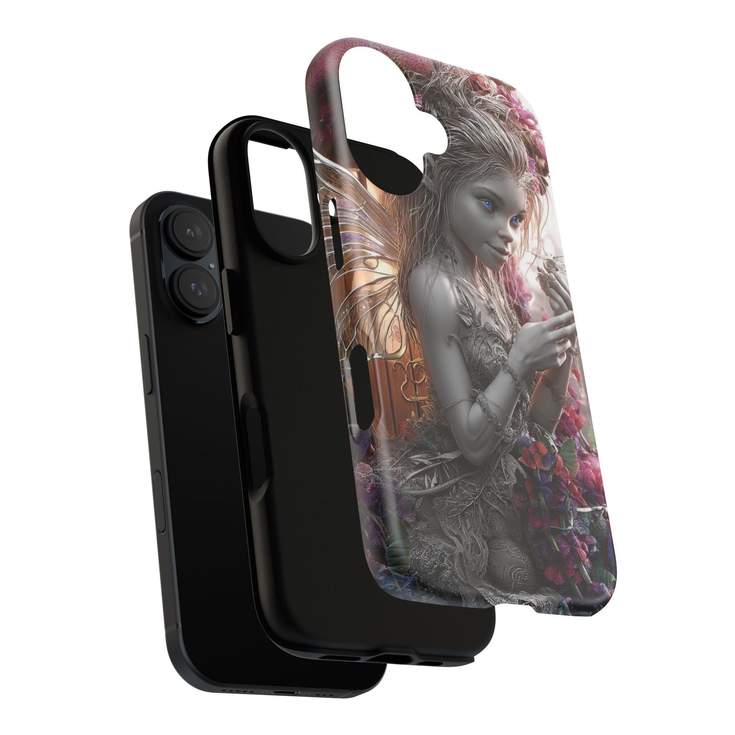 Fairy Phone Case - Tough Cases with Enchanted Design, Fantasy Gift, Protective Cover, Unique Phone Accessories, Magical Vibe