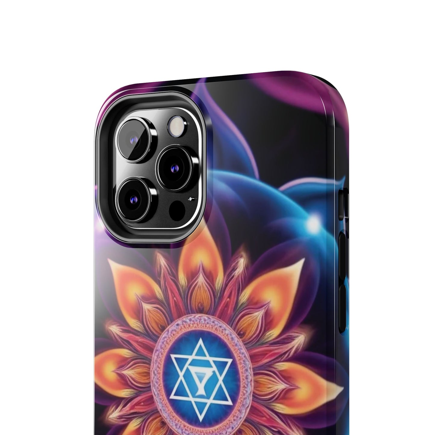 Bohemian Mandala Tough Phone Case | Vibrant Art Design, Protective Cover, Gift for Her, Spiritual Decor, Trendy Phone Accessory
