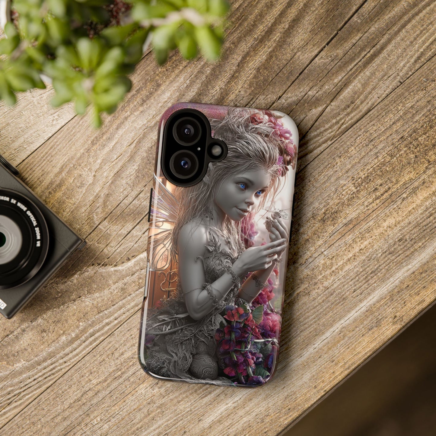 Fairy Phone Case - Tough Cases with Enchanted Design, Fantasy Gift, Protective Cover, Unique Phone Accessories, Magical Vibe