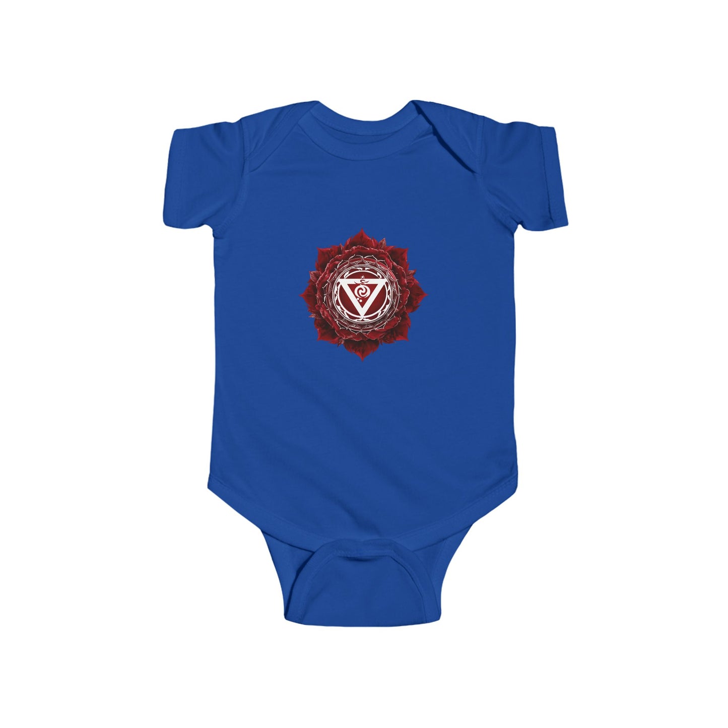 Chakra Infant Bodysuit, Baby Onesie, Newborn Romper, Spiritual Baby Gift, Yoga Baby Clothes, Meditation Onesie