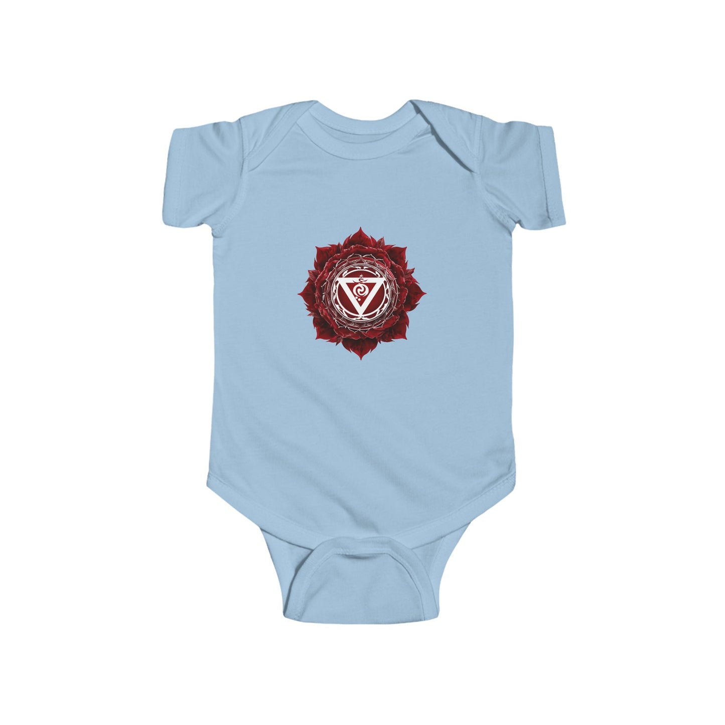 Chakra Infant Bodysuit, Baby Onesie, Newborn Romper, Spiritual Baby Gift, Yoga Baby Clothes, Meditation Onesie