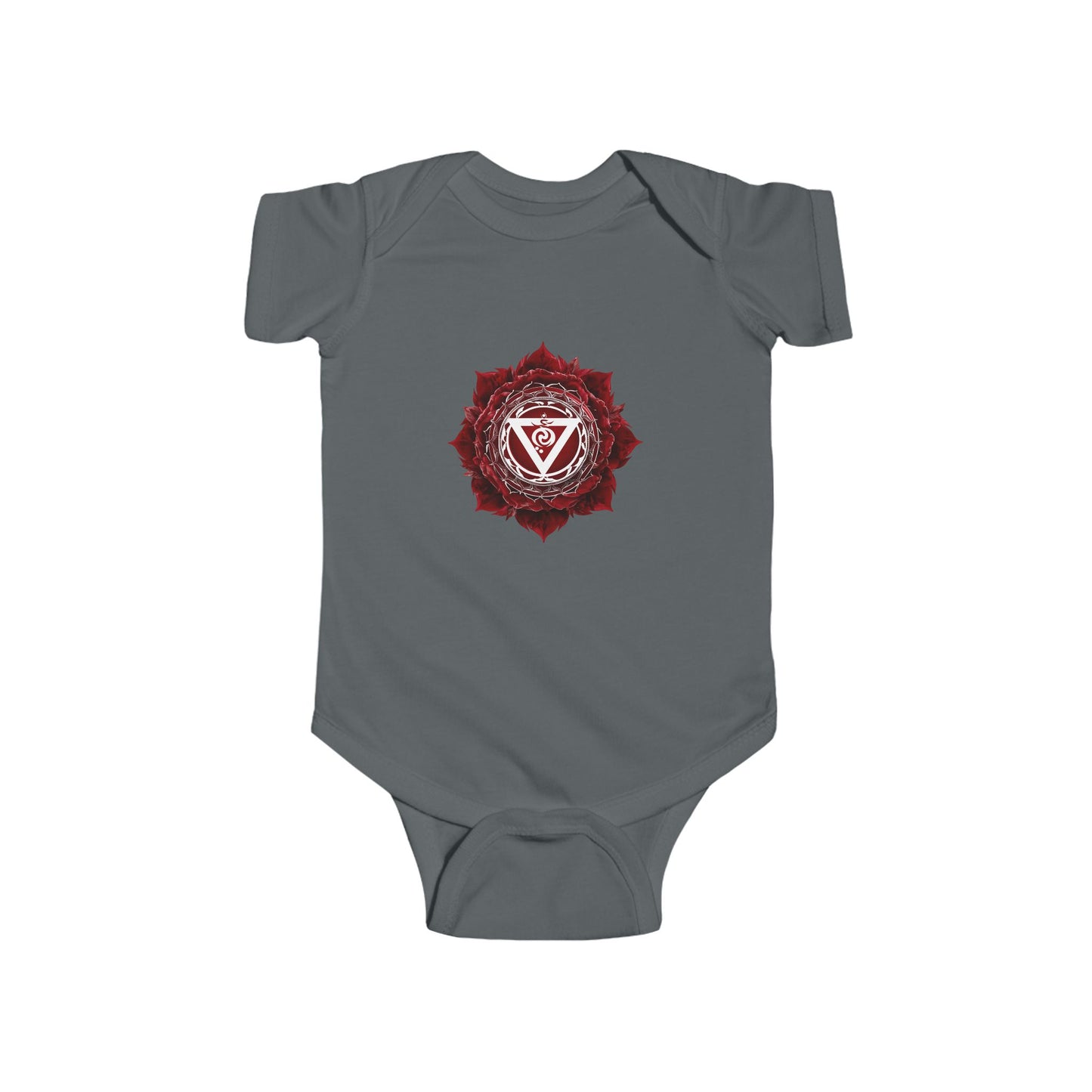 Chakra Infant Bodysuit, Baby Onesie, Newborn Romper, Spiritual Baby Gift, Yoga Baby Clothes, Meditation Onesie