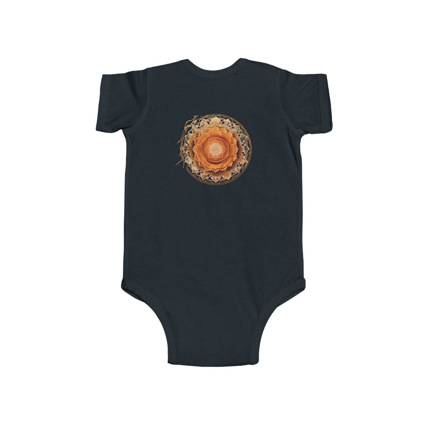 Chakra Infant Bodysuit, Baby Onesie, Newborn Romper, Spiritual Baby Gift, Yoga Baby Clothes, Meditation Onesie