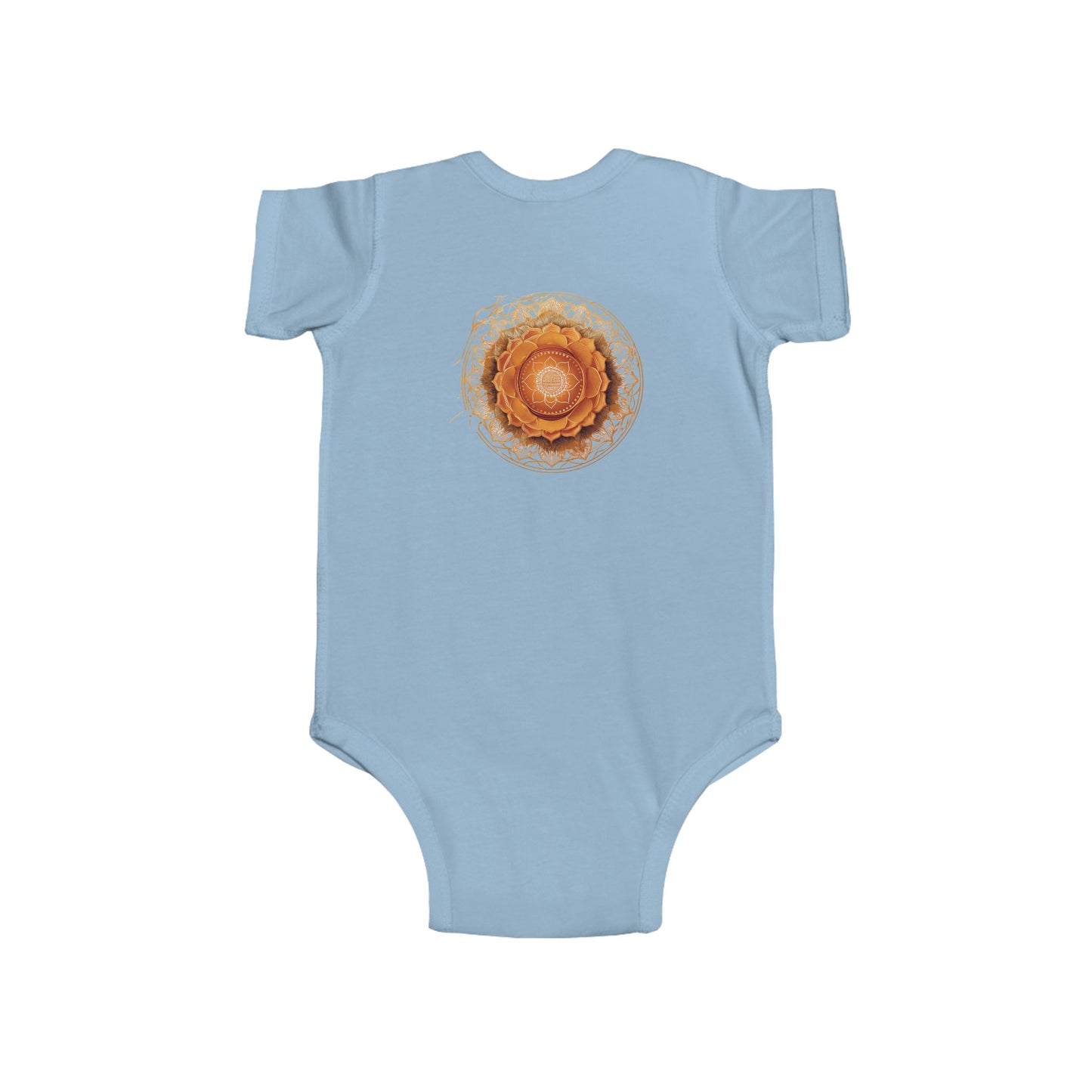 Chakra Infant Bodysuit, Baby Onesie, Newborn Romper, Spiritual Baby Gift, Yoga Baby Clothes, Meditation Onesie