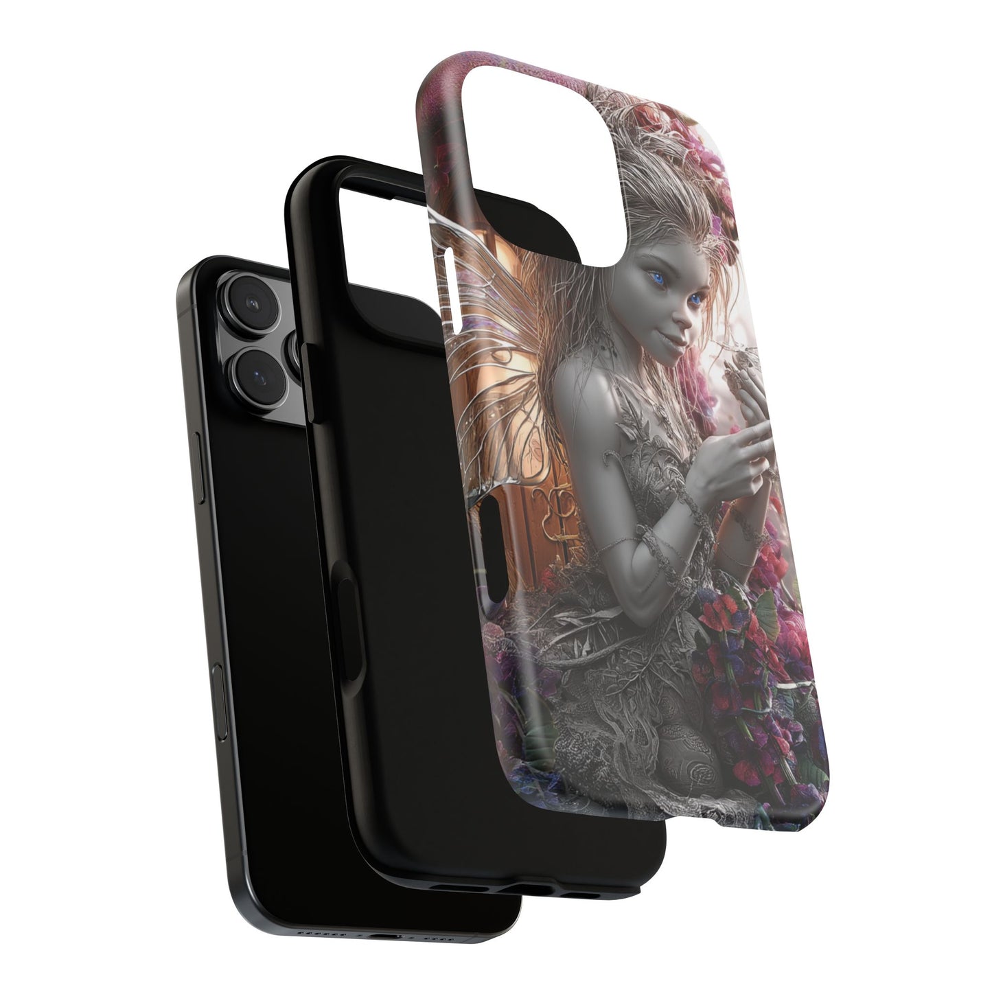 Fairy Phone Case - Tough Cases with Enchanted Design, Fantasy Gift, Protective Cover, Unique Phone Accessories, Magical Vibe