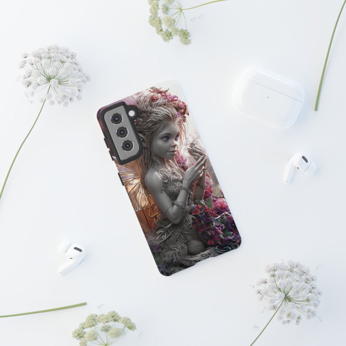 Fairy Phone Case - Tough Cases with Enchanted Design, Fantasy Gift, Protective Cover, Unique Phone Accessories, Magical Vibe