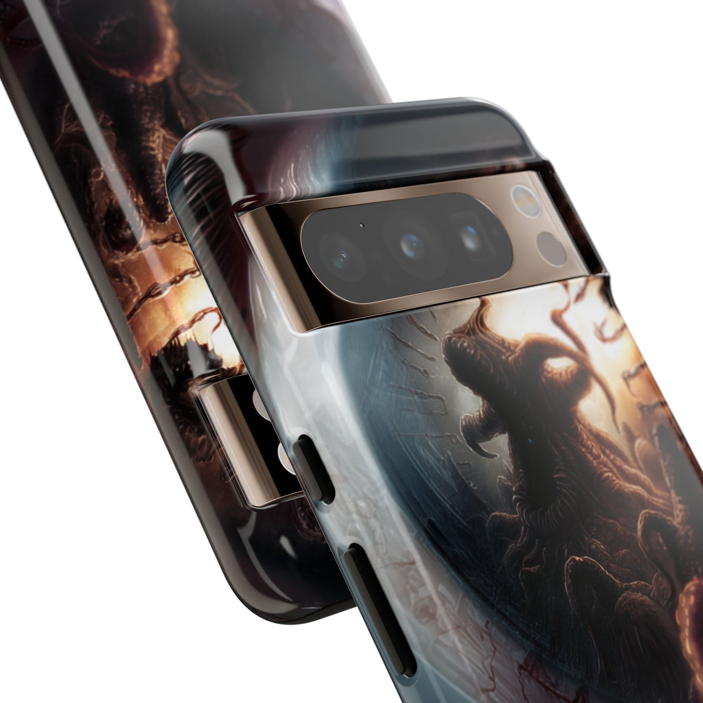 Phone Case: Cosmic Horror Design, Tough Phone Case, Unique Tech Accessory, Gifts for Sci-Fi Lovers, Halloween Decor