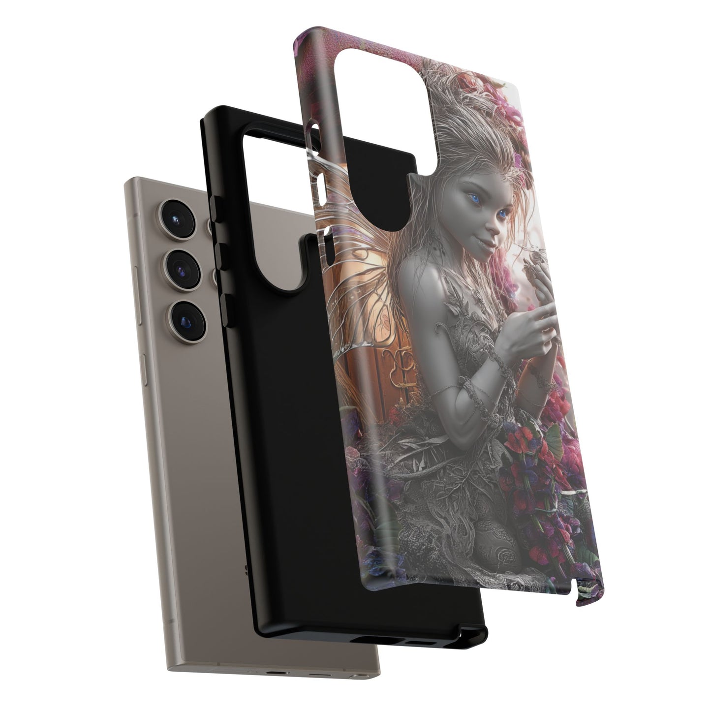 Fairy Phone Case - Tough Cases with Enchanted Design, Fantasy Gift, Protective Cover, Unique Phone Accessories, Magical Vibe