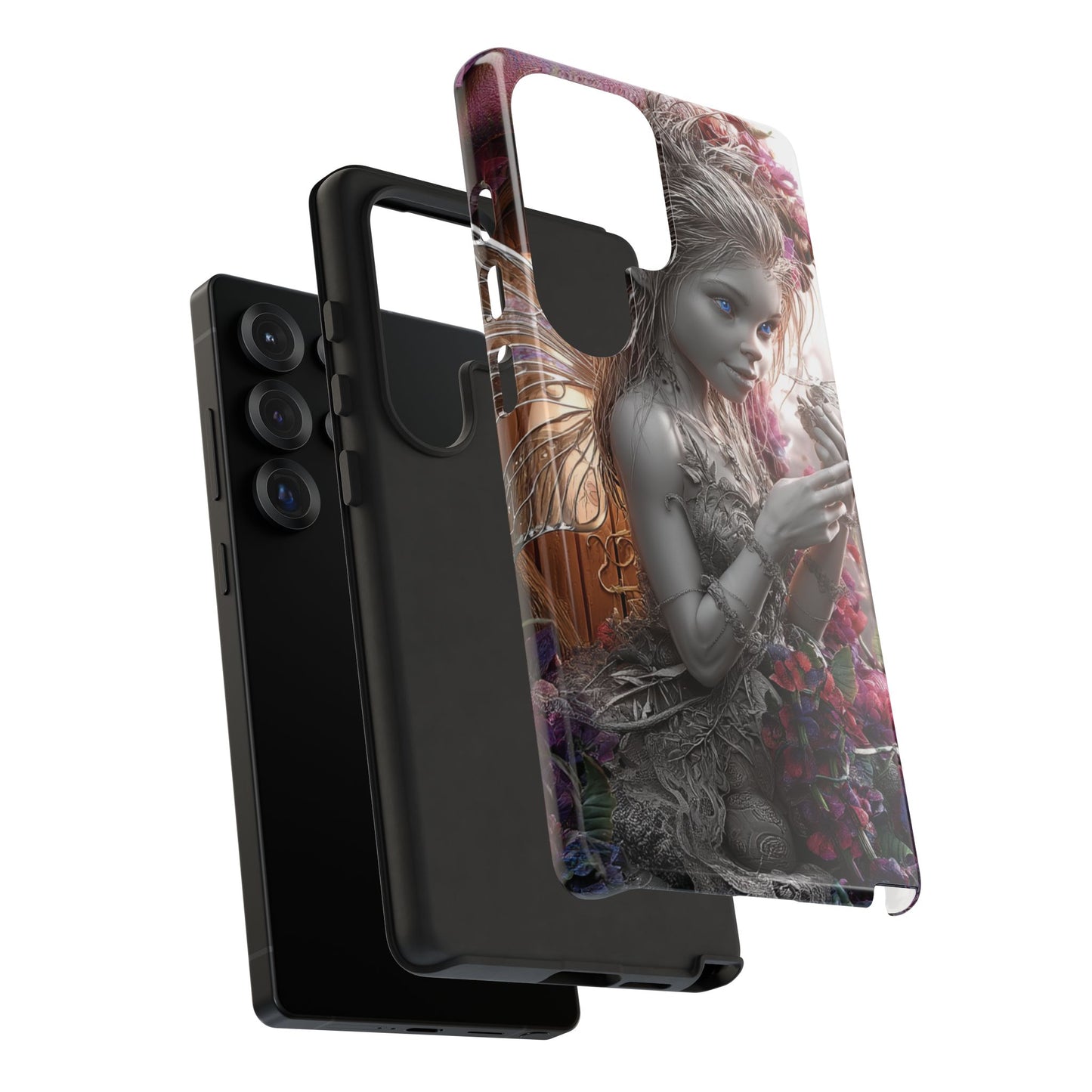 Fairy Phone Case - Tough Cases with Enchanted Design, Fantasy Gift, Protective Cover, Unique Phone Accessories, Magical Vibe