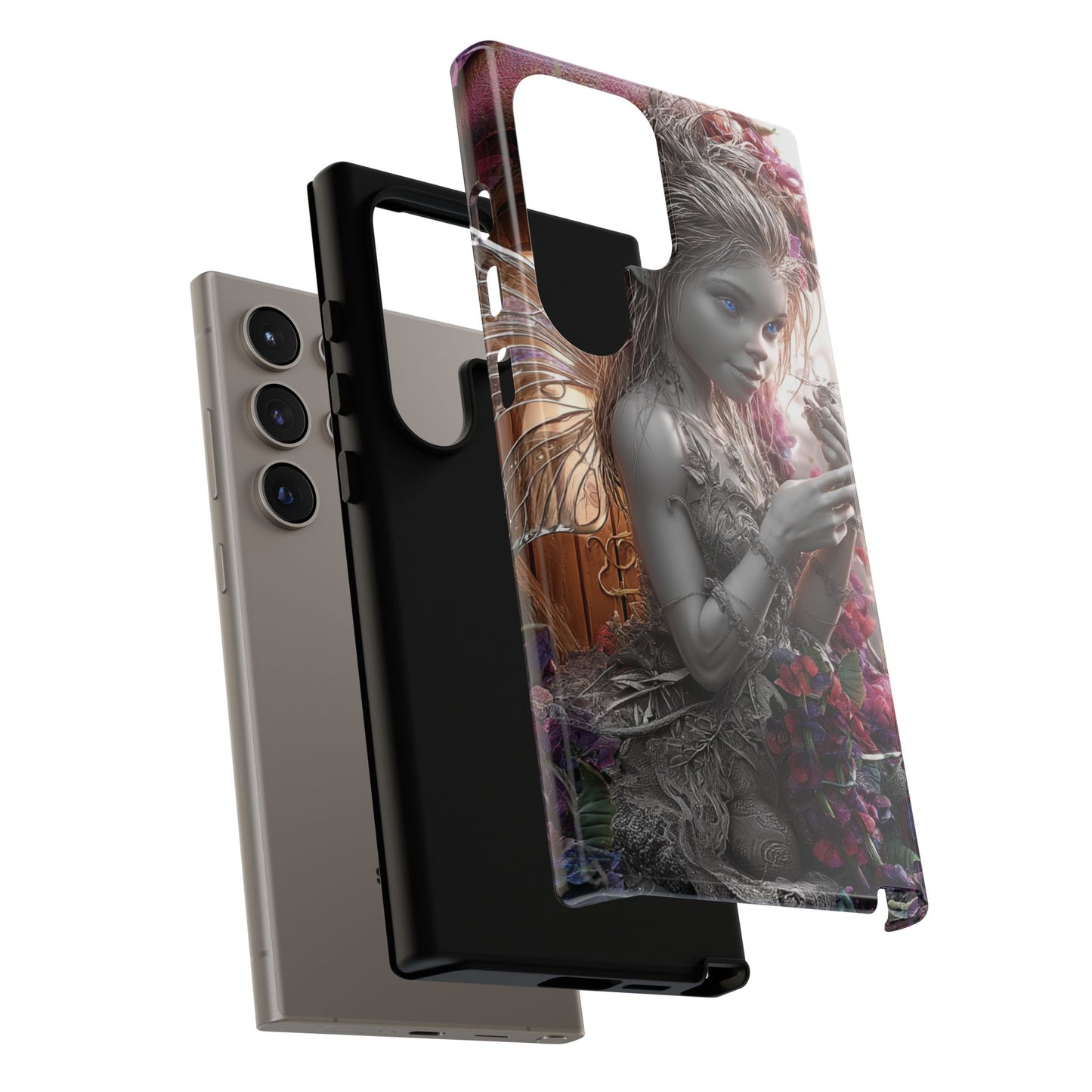 Fairy Phone Case - Tough Cases with Enchanted Design, Fantasy Gift, Protective Cover, Unique Phone Accessories, Magical Vibe