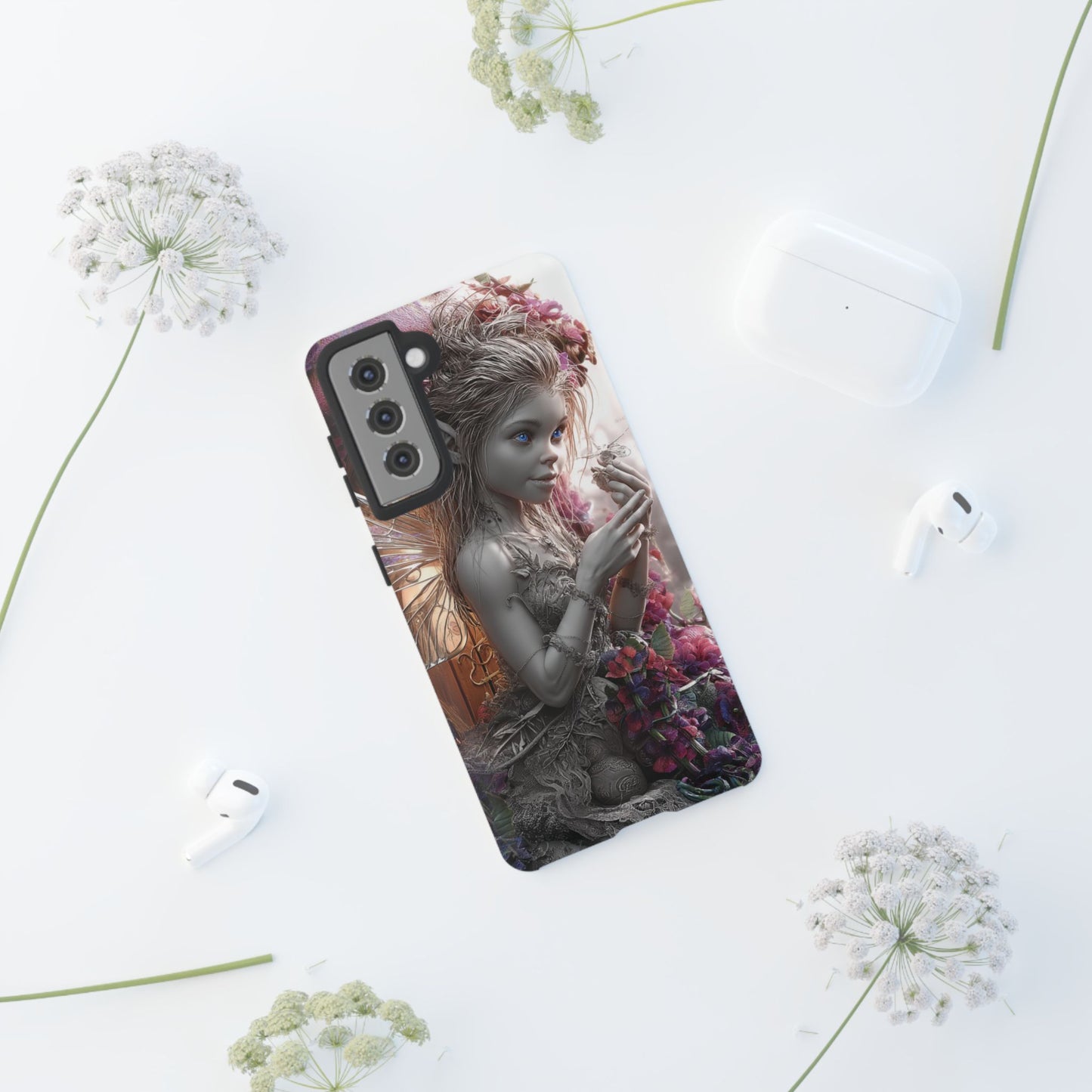 Fairy Phone Case - Tough Cases with Enchanted Design, Fantasy Gift, Protective Cover, Unique Phone Accessories, Magical Vibe