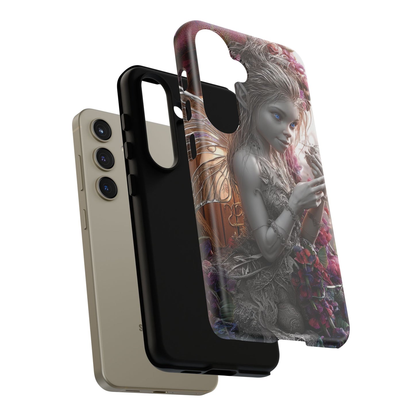 Fairy Phone Case - Tough Cases with Enchanted Design, Fantasy Gift, Protective Cover, Unique Phone Accessories, Magical Vibe