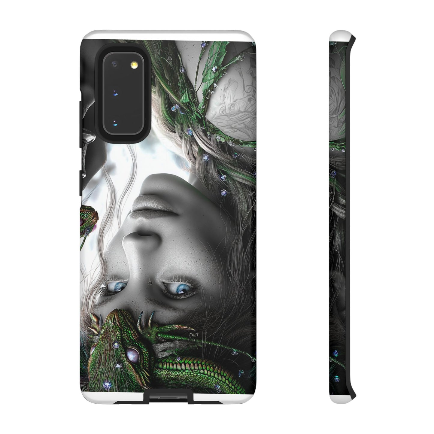 Phone Case with Enchanted Fairy Design, Phone Cover, Magical Gift for Women, Boho Style, Nature Lovers, Unique Art