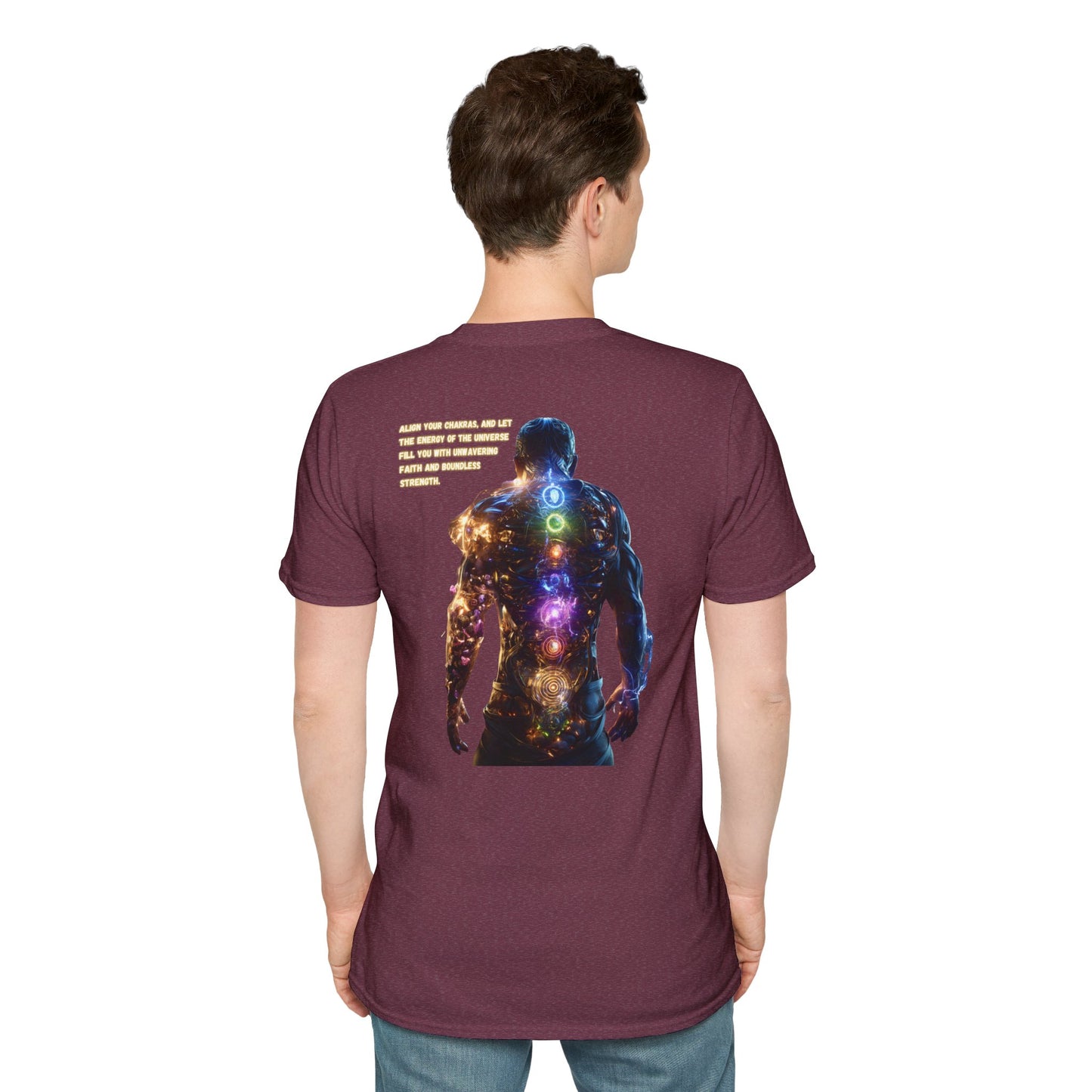 Chakras T-Shirt, Energy Healing Tee, Spiritual Top, Meditation Shirt, Yoga Clothing, Reiki Apparel