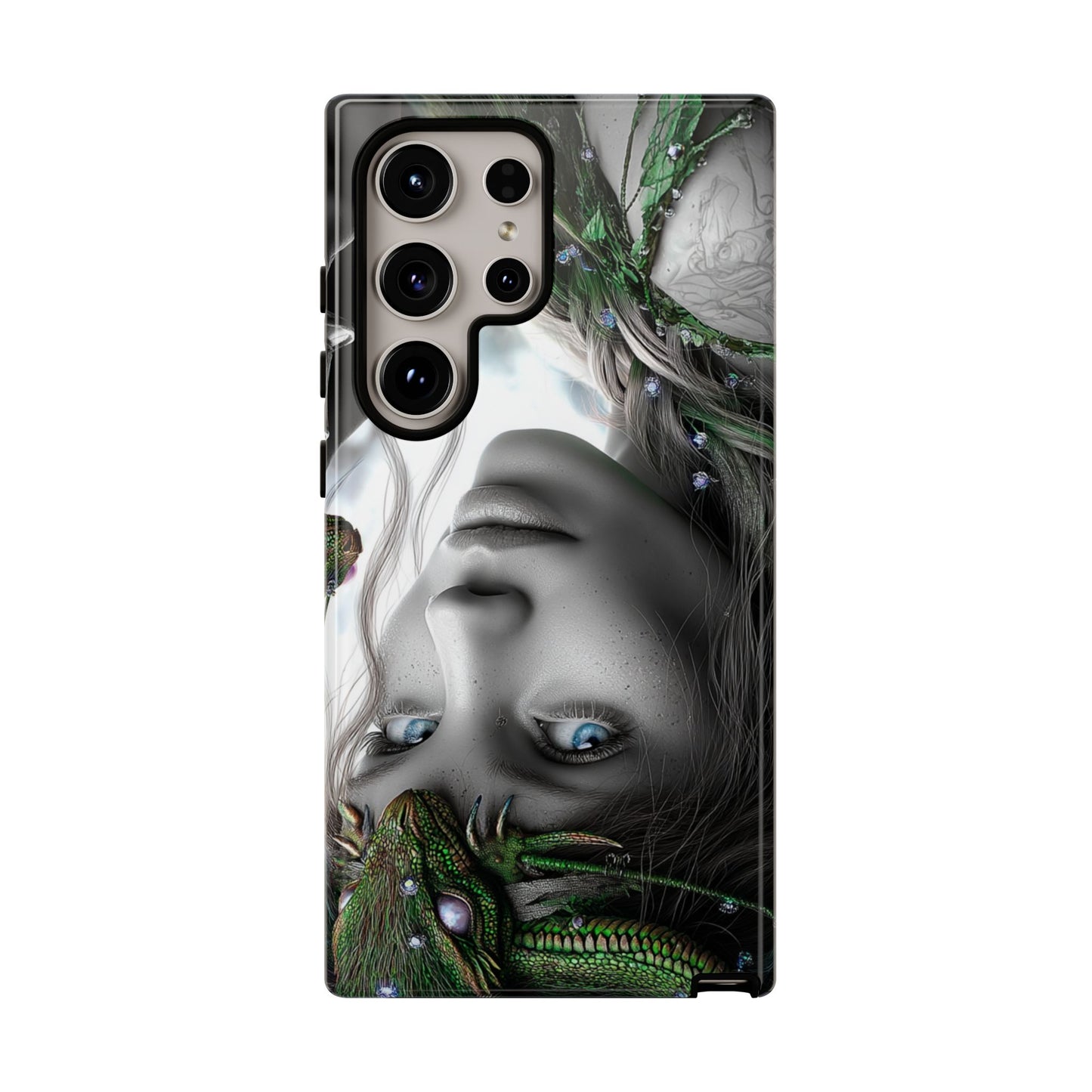 Phone Case with Enchanted Fairy Design, Phone Cover, Magical Gift for Women, Boho Style, Nature Lovers, Unique Art
