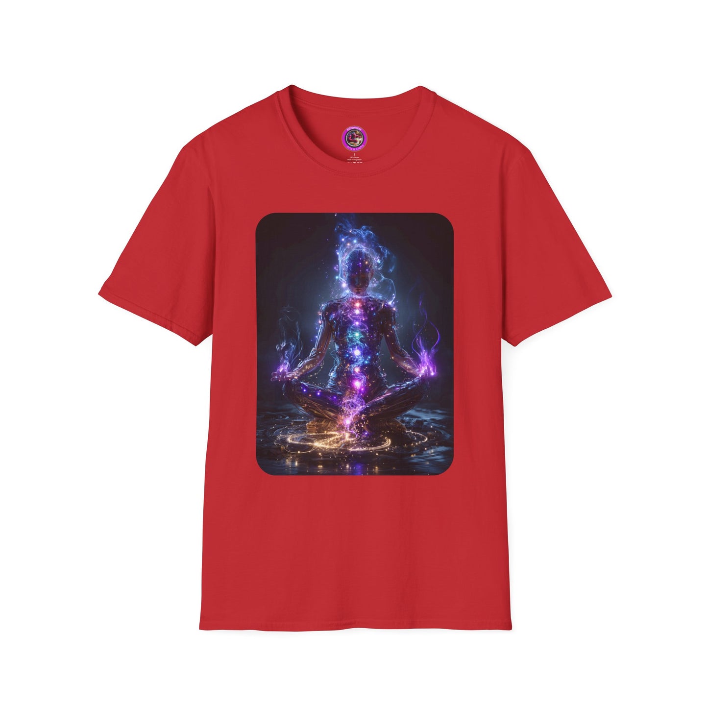 Chakras T-Shirt, Energy Healing Tee, Spiritual Top, Meditation Shirt, Yoga Clothing, Reiki Apparel