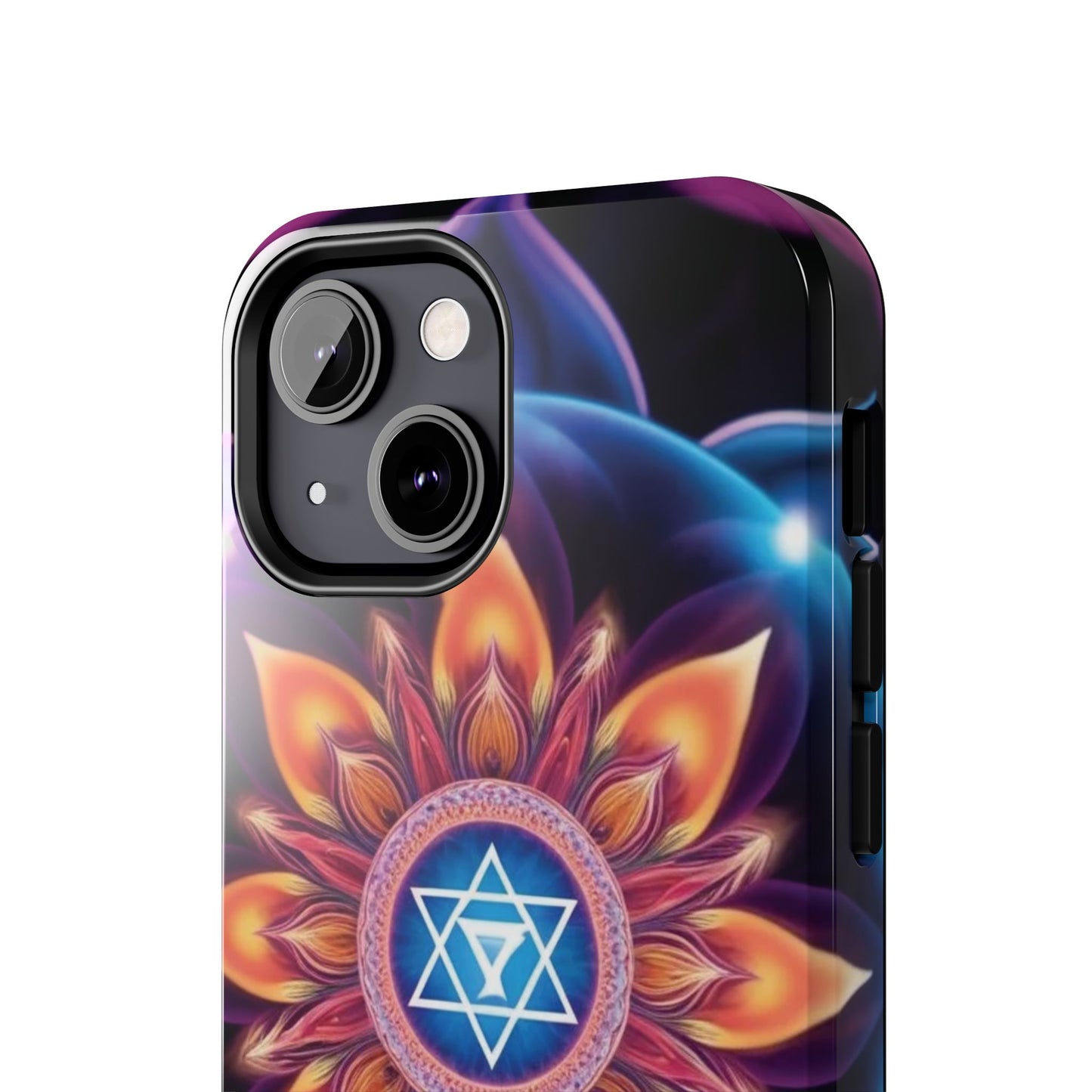 Bohemian Mandala Tough Phone Case | Vibrant Art Design, Protective Cover, Gift for Her, Spiritual Decor, Trendy Phone Accessory