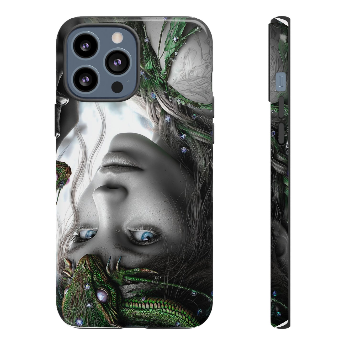 Phone Case with Enchanted Fairy Design, Phone Cover, Magical Gift for Women, Boho Style, Nature Lovers, Unique Art