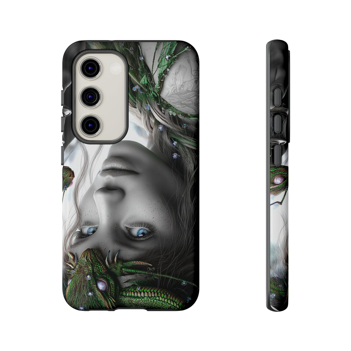 Phone Case with Enchanted Fairy Design, Phone Cover, Magical Gift for Women, Boho Style, Nature Lovers, Unique Art
