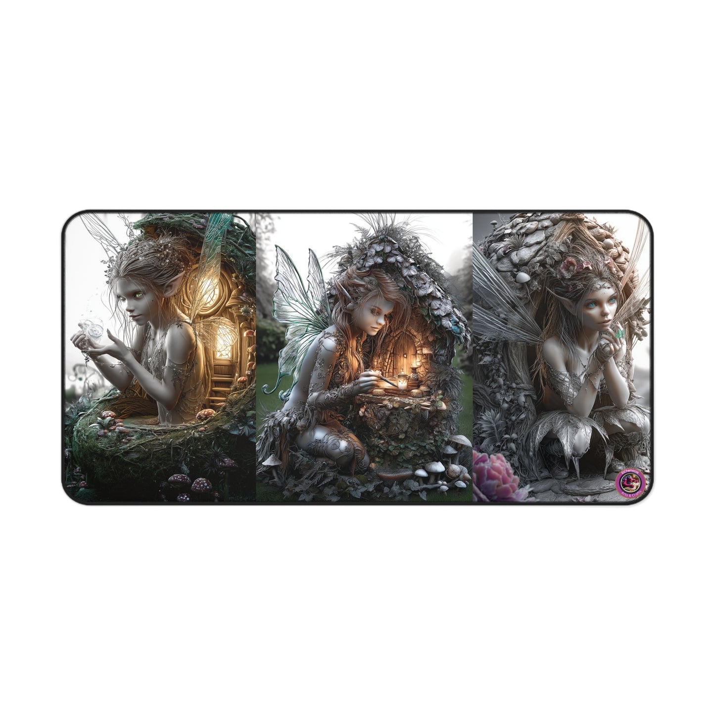 Desk Mat - Fairy Sanctuary Design