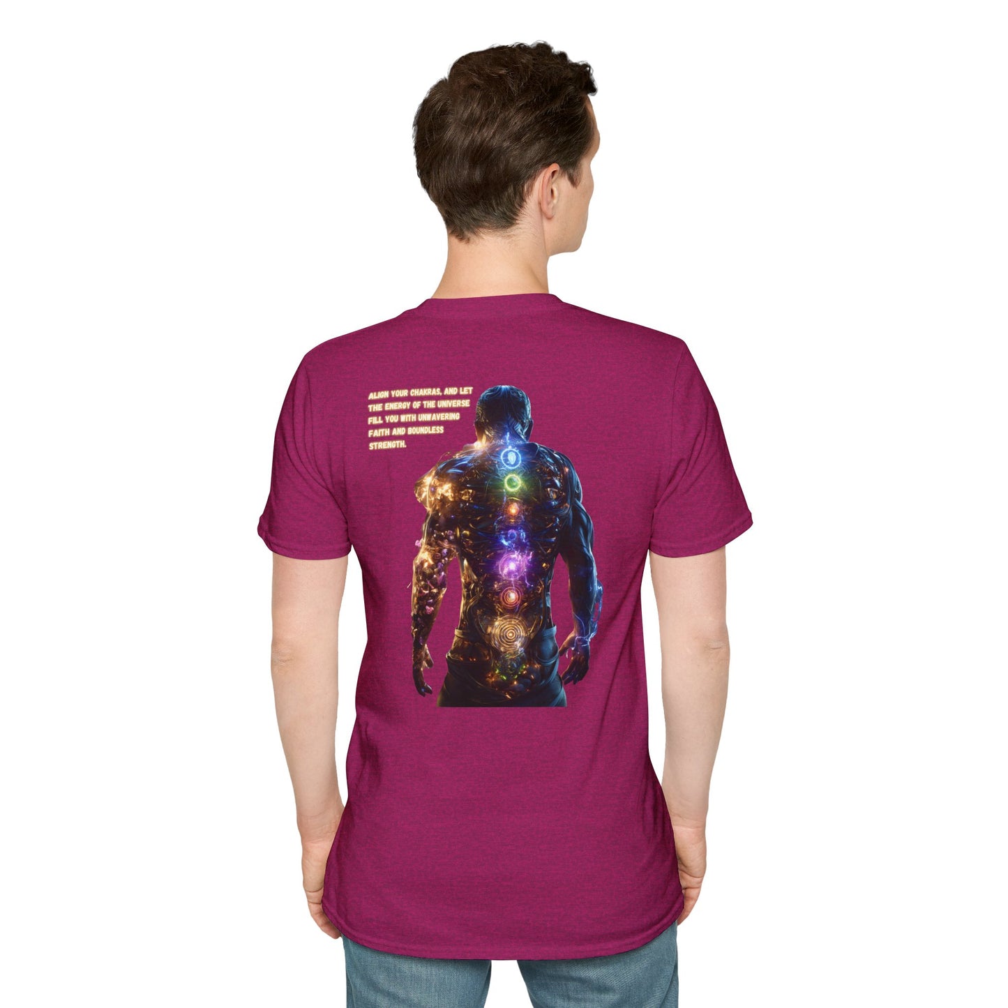 Chakras T-Shirt, Energy Healing Tee, Spiritual Top, Meditation Shirt, Yoga Clothing, Reiki Apparel