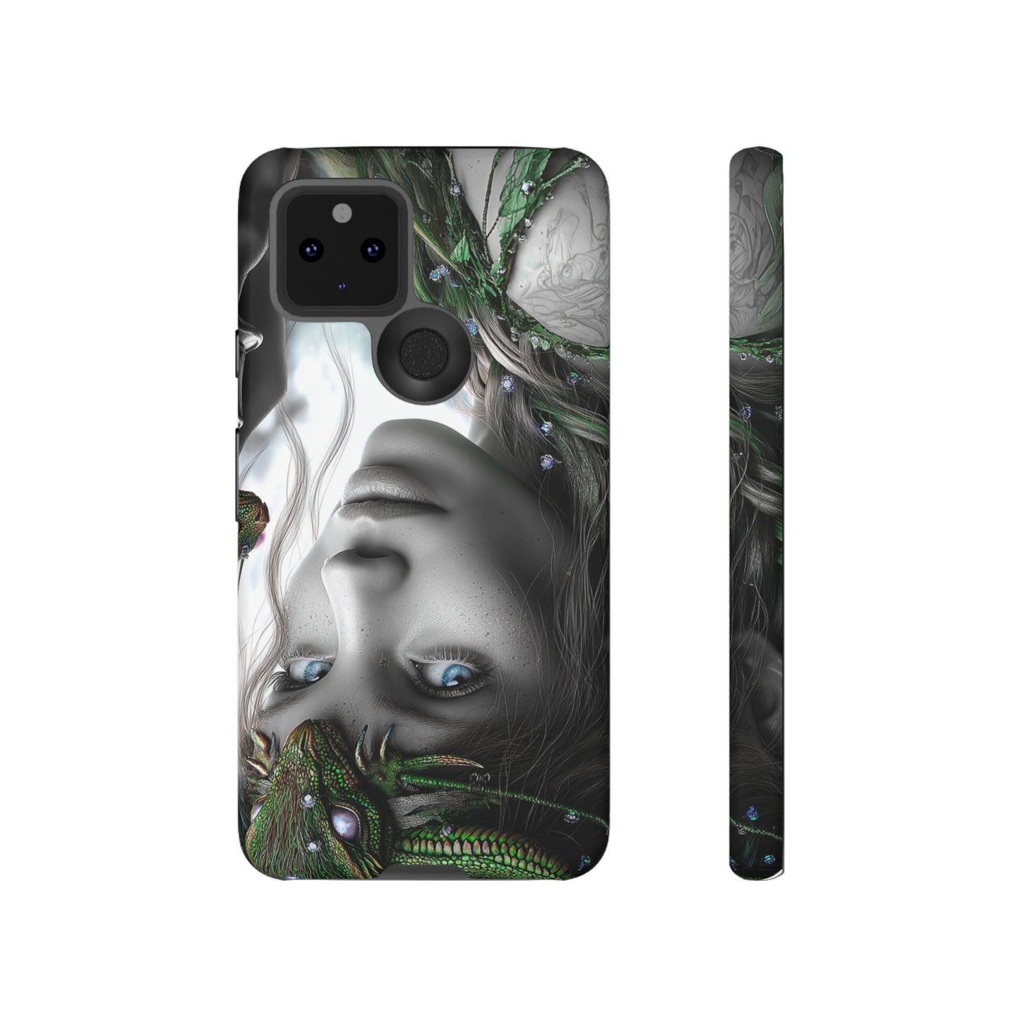 Phone Case with Enchanted Fairy Design, Phone Cover, Magical Gift for Women, Boho Style, Nature Lovers, Unique Art