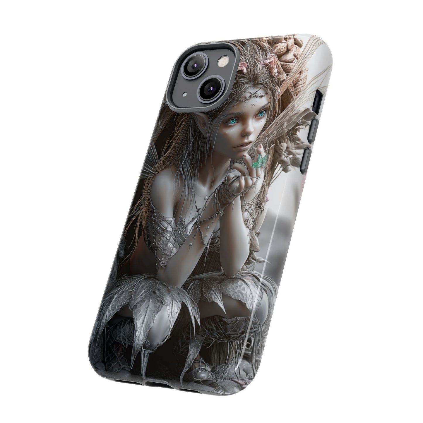 Fantasy Phone Case with Enchanted Fairy Design, Phone Cover, Magical Gift for Women, Boho Style, Nature Lovers, Unique Art