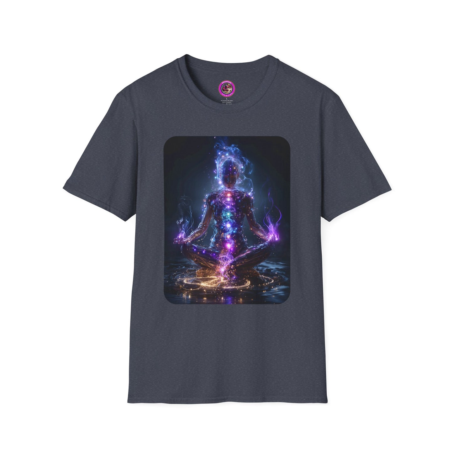 Chakras T-Shirt, Energy Healing Tee, Spiritual Top, Meditation Shirt, Yoga Clothing, Reiki Apparel
