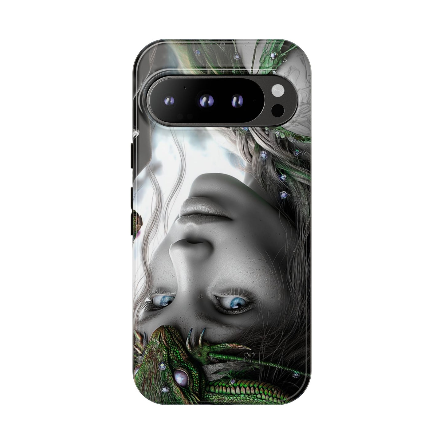 Phone Case with Enchanted Fairy Design, Phone Cover, Magical Gift for Women, Boho Style, Nature Lovers, Unique Art