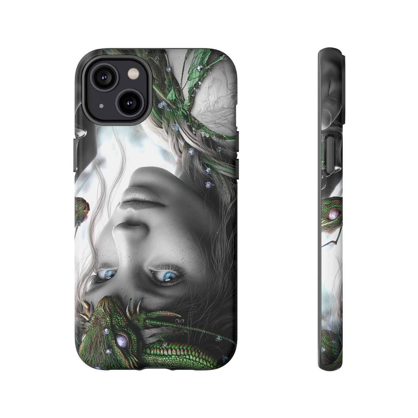 Phone Case with Enchanted Fairy Design, Phone Cover, Magical Gift for Women, Boho Style, Nature Lovers, Unique Art