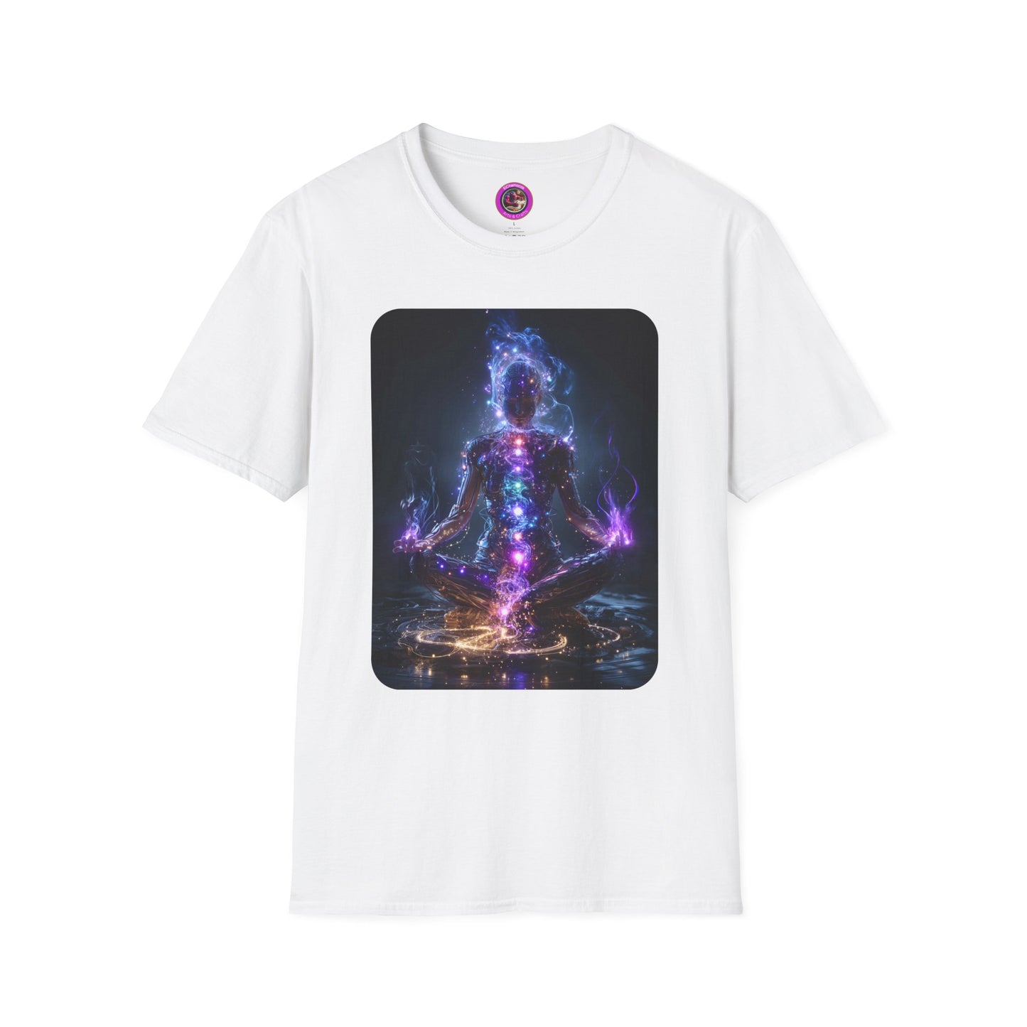 Chakras T-Shirt, Energy Healing Tee, Spiritual Top, Meditation Shirt, Yoga Clothing, Reiki Apparel
