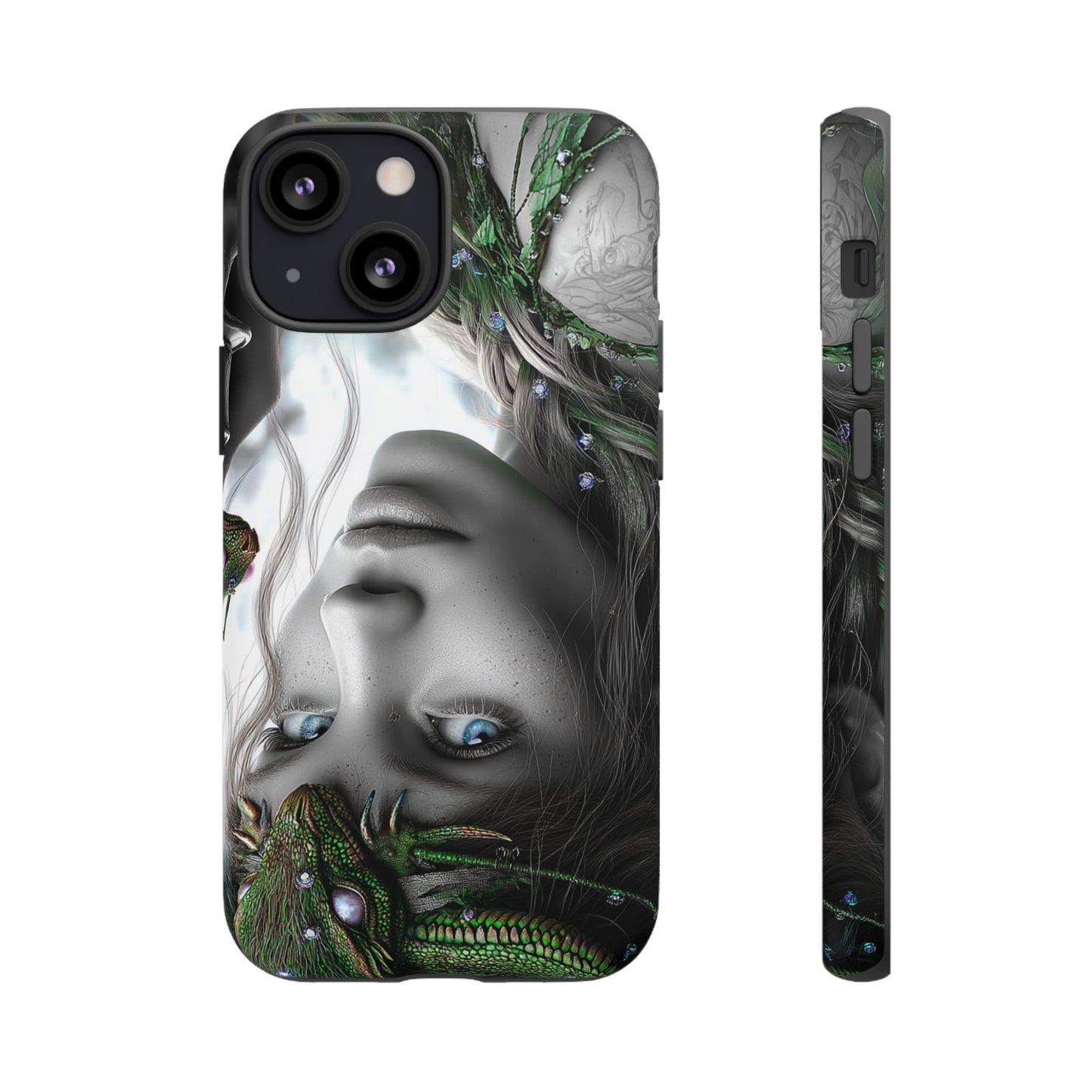 Phone Case with Enchanted Fairy Design, Phone Cover, Magical Gift for Women, Boho Style, Nature Lovers, Unique Art